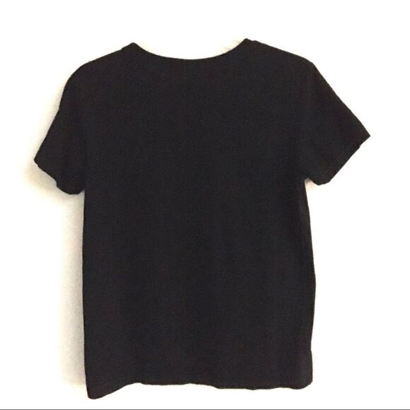 “I speak fluent sarcasm” black graphic tee M - Picture 4 of 5